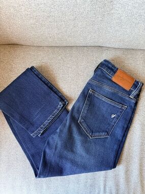 CJLA Brooke Dark Blue Denim Jeans with Back Pocket Stitching